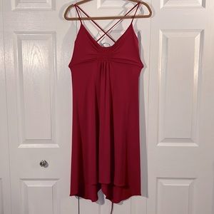 Moda International red strappy dress